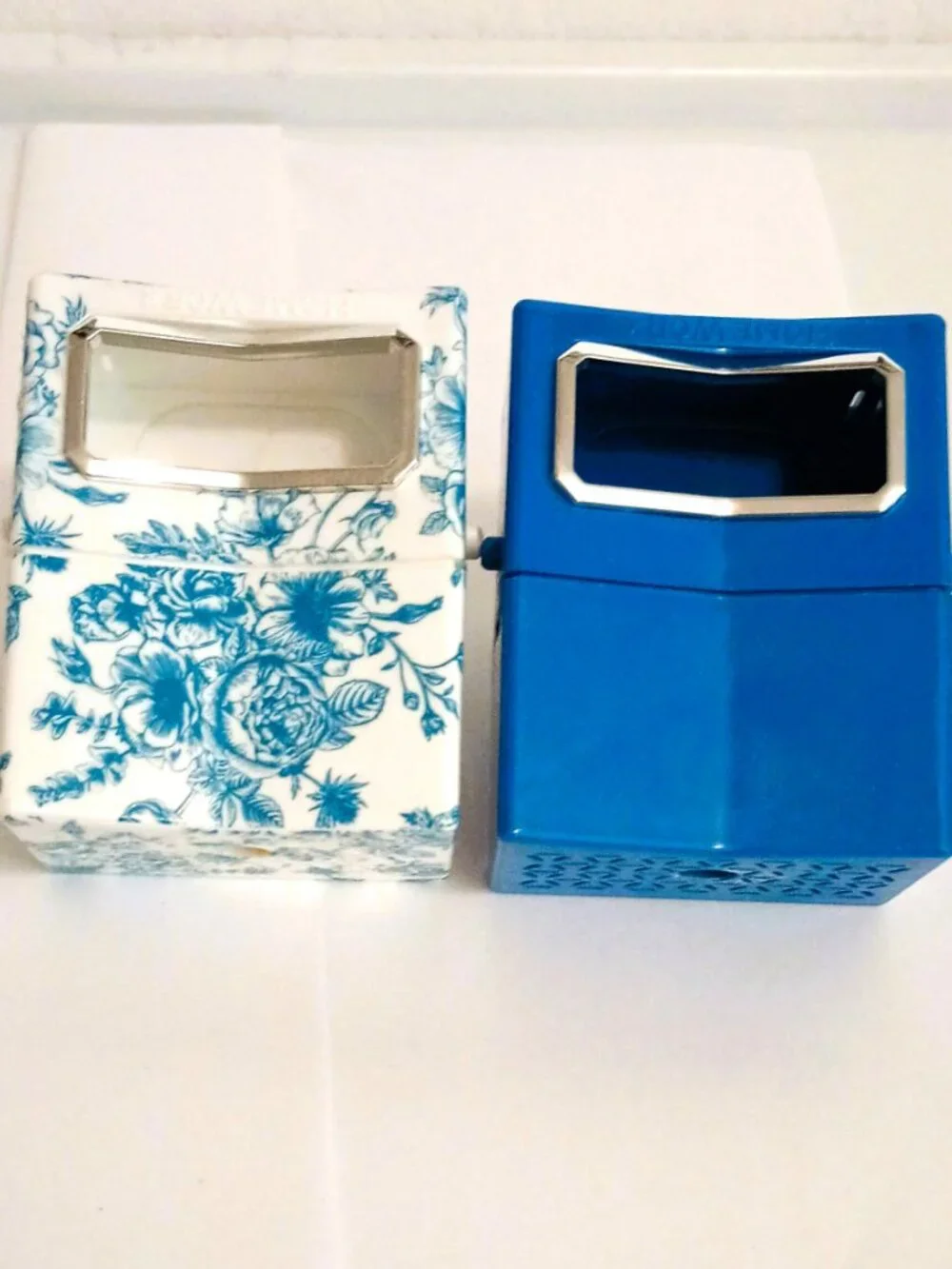 Blue Toile Electric Plug In Diffusers Set Of 2 Homeworx By Harry Slatkin